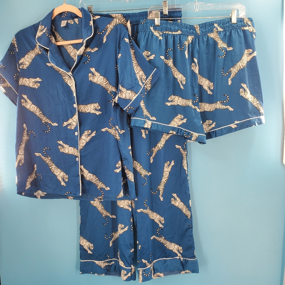 Hello Mello Pajamas 3 Piece Set XL